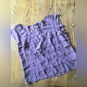 American Eagle Ruffle Blouse